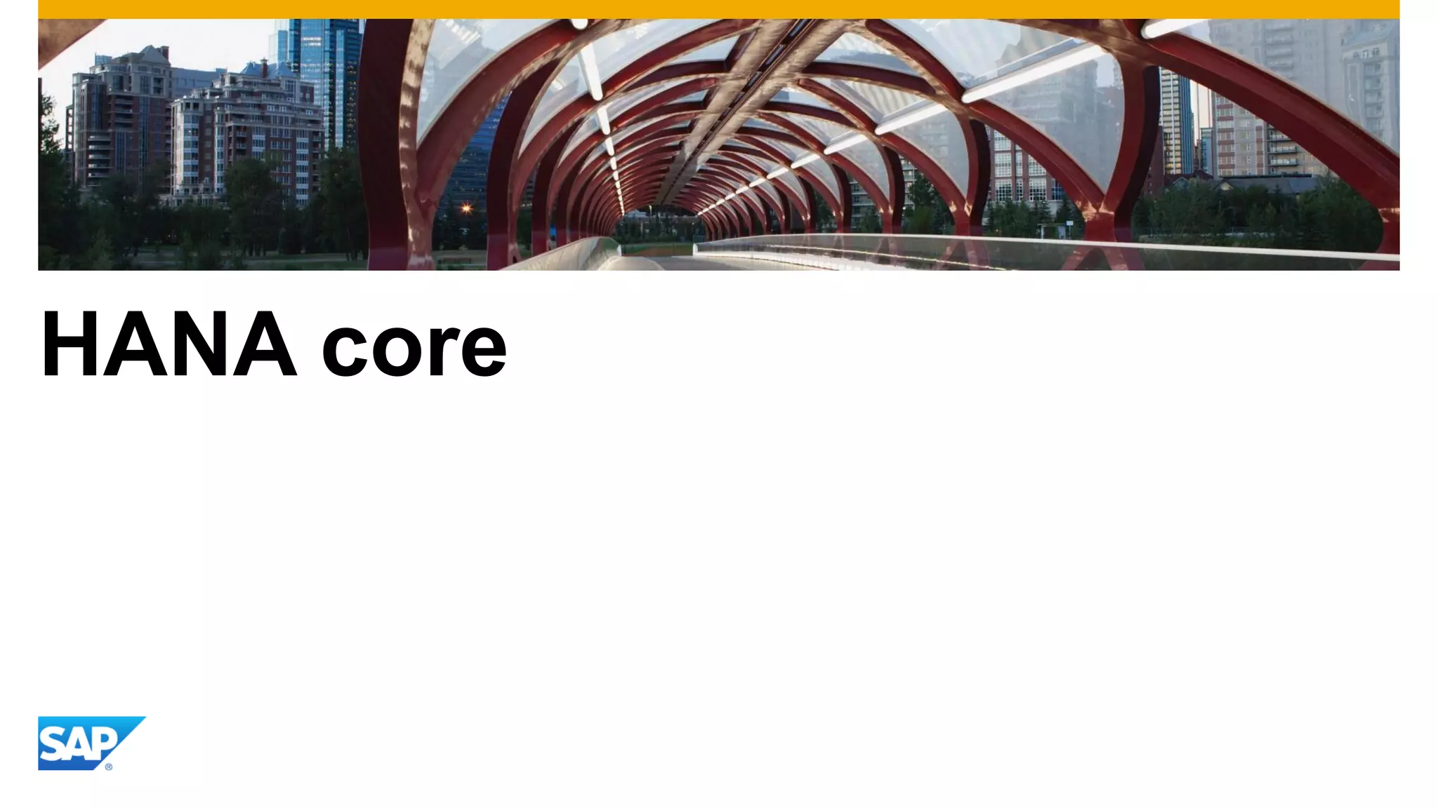 HANA core  