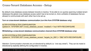 SAP HANA SPS09 - Multitenant Database Containers | PDF