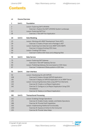 Hands-on Introduction to Application Programming on SAP S/4HANA, HOS4D ...