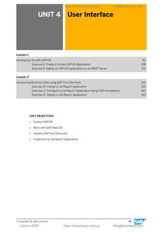 Hands-on Introduction to Application Programming on SAP S/4HANA, HOS4D ...
