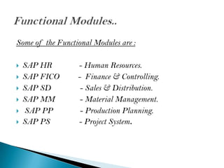 Sap hr training demo | PPTX