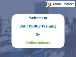 Sap hybris training | PPTX