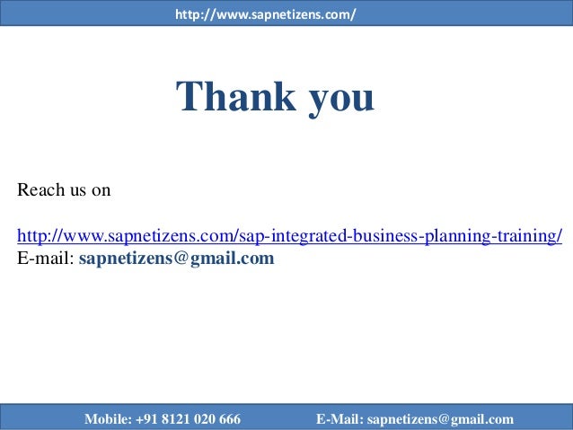 Sap ibp training online image