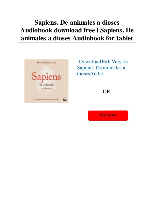 sapiens audiobook free download