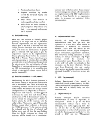 ERP implementation A Complete Guide | PDF