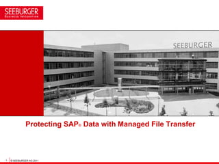Protecting SAP®Data with Managed File Transfer 
