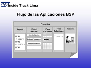Sesión 09: Desarrollo de Apps Web con Bsp en SAP | PPTX