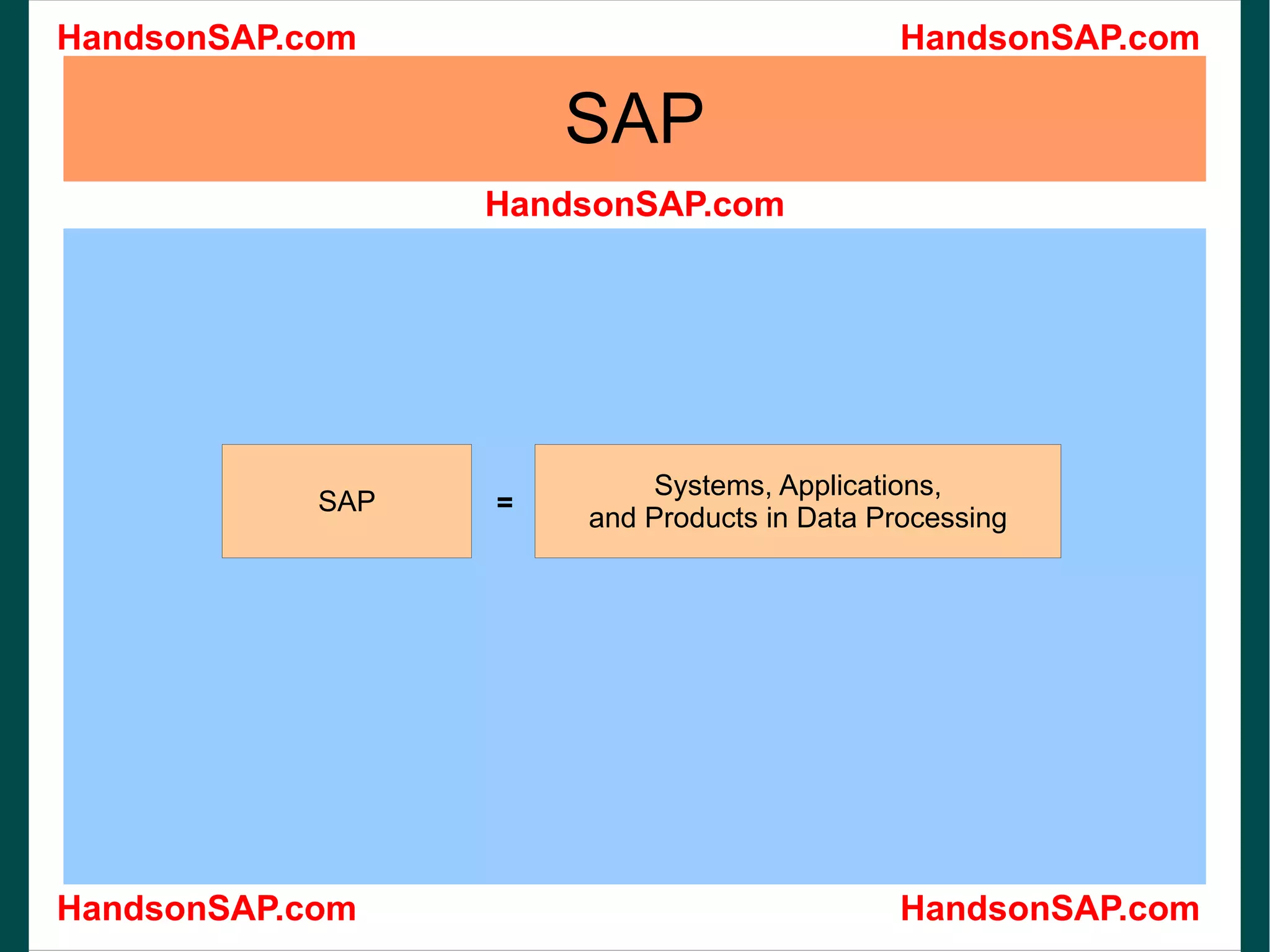 SAP =