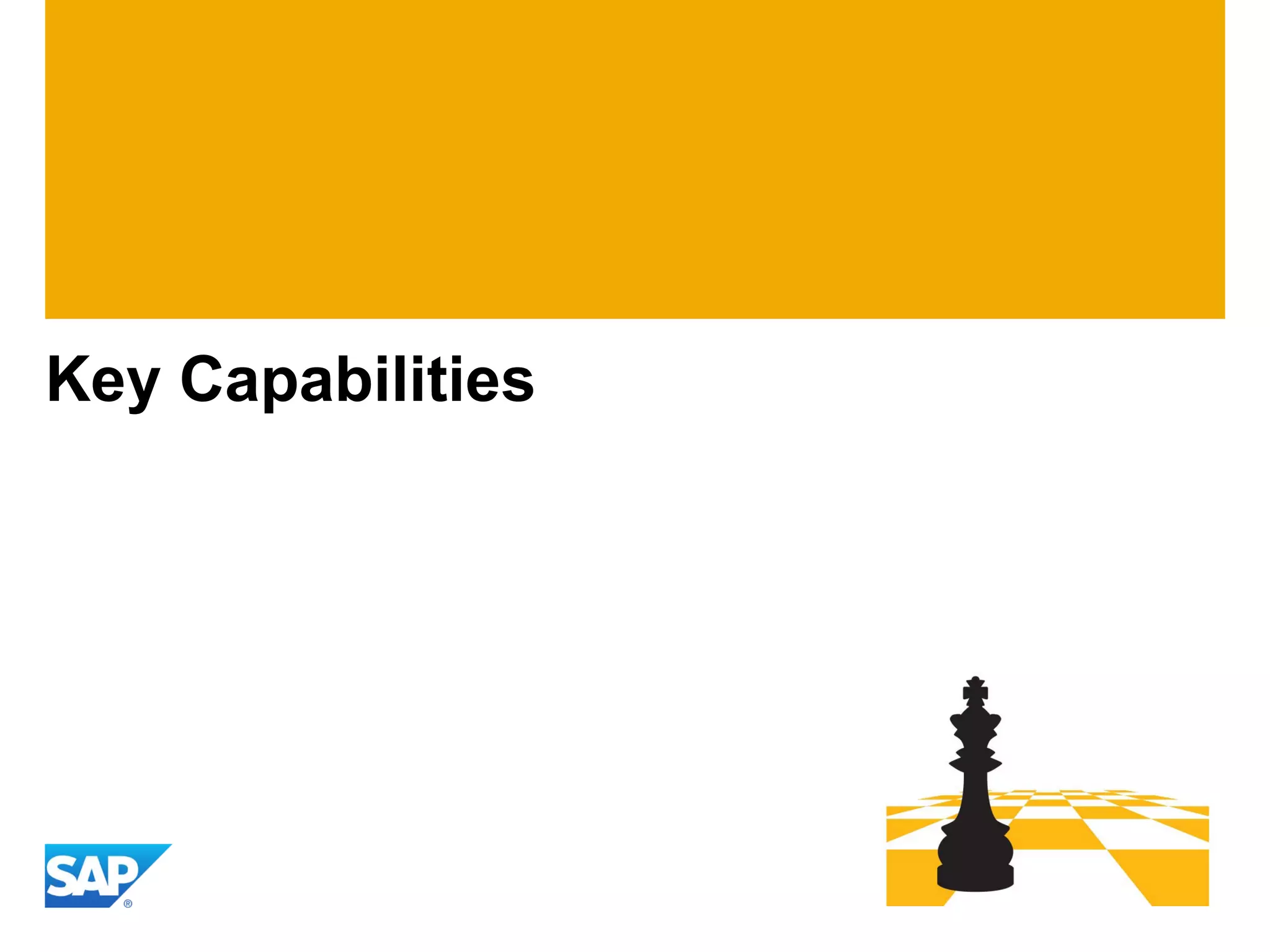 Key Capabilities
 