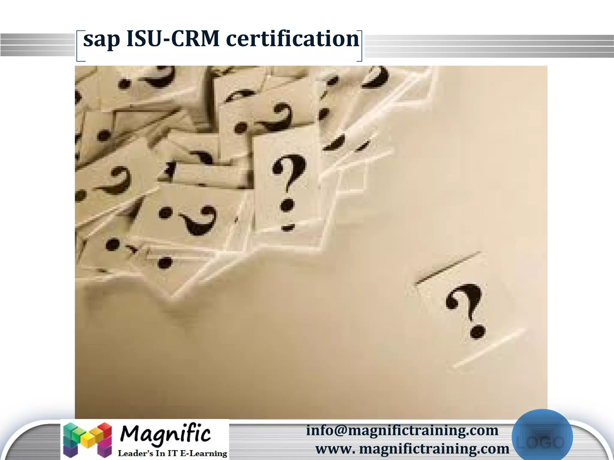 Sap isu/crm online training | PPT