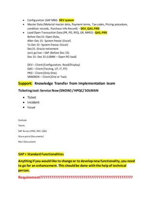 Kt Tech Document Example SAP KT.docx