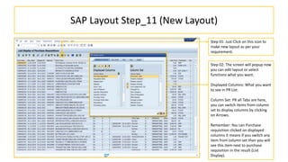 SAP Layout SOP for module of Supply Chain & Logistics | PPTX ...