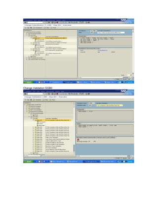 Change Validation GGB0
 