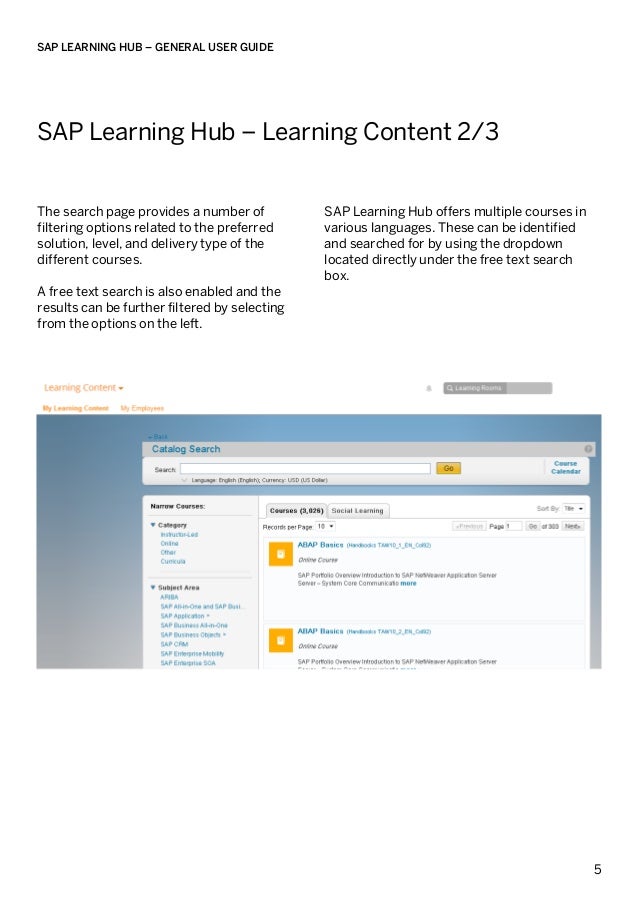 sap learning hub