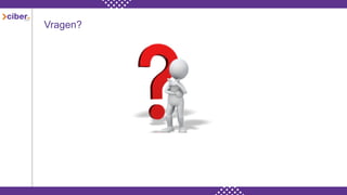 Vragen?
 