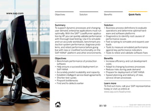 SAP LoadRunner by HP Solution Brief | PDF