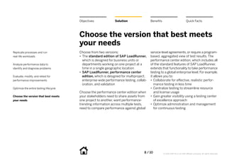 SAP LoadRunner by HP Solution Brief | PDF