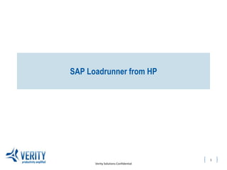SAP Loadrunner from HP 