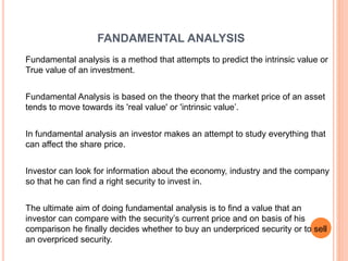 Fundamental Method FUNDAMENTAL ANALYSIS -2 | PPTX