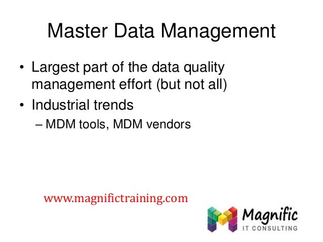sap master data management tutorial ppt