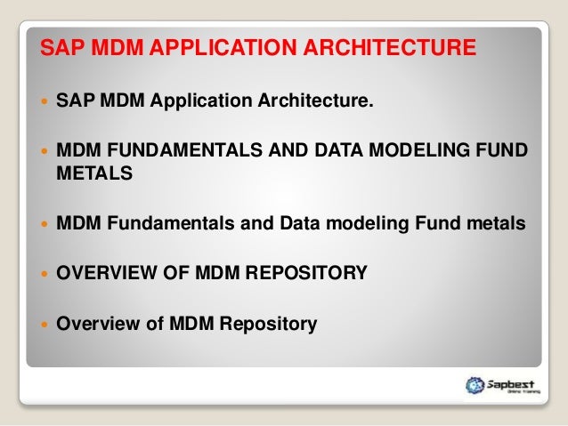 sapmdm