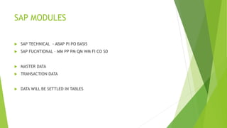 Sap mm by lokesh modem | PPT