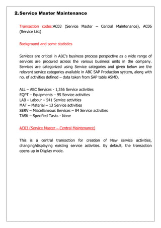 SAP MM Essential Master Data | DOCX