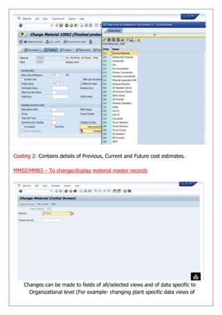 Mm03 Views SAP MM Essential Master Data | DOCX