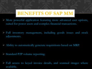 Sap mm ppt | PPTX