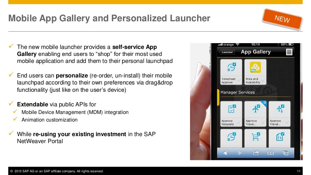 Sap Netweaver Portal Mobile Edition Overview Sap Netweaver Portal Mobile Edition Overview