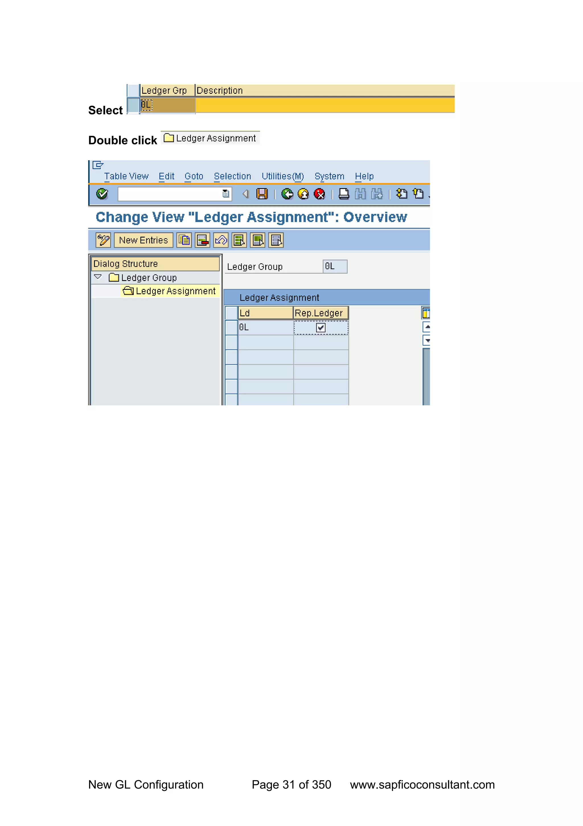 Sap new gl configuration | PDF