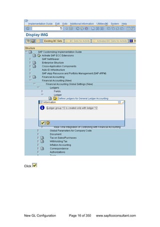 Sap new gl configuration | PDF