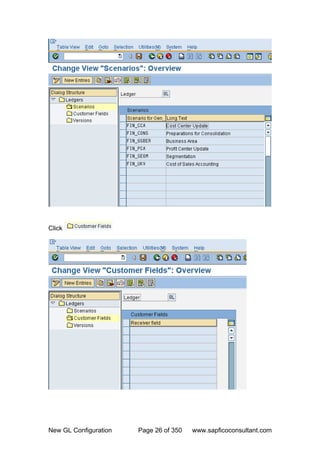 Sap new gl configuration | PDF