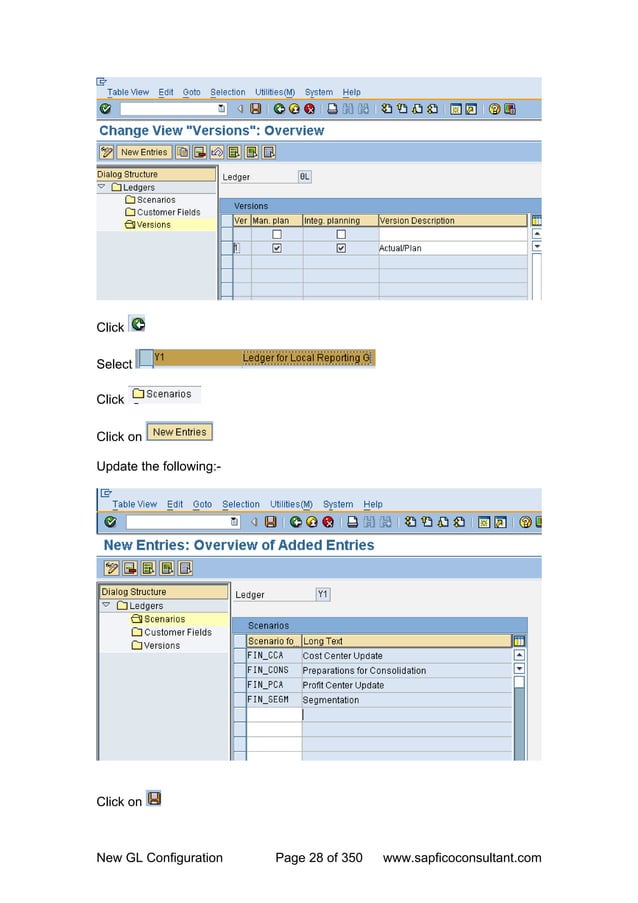 Sap Gl Module Sap new gl configuration | PDF | Desktop Publishing | Computer Software ...