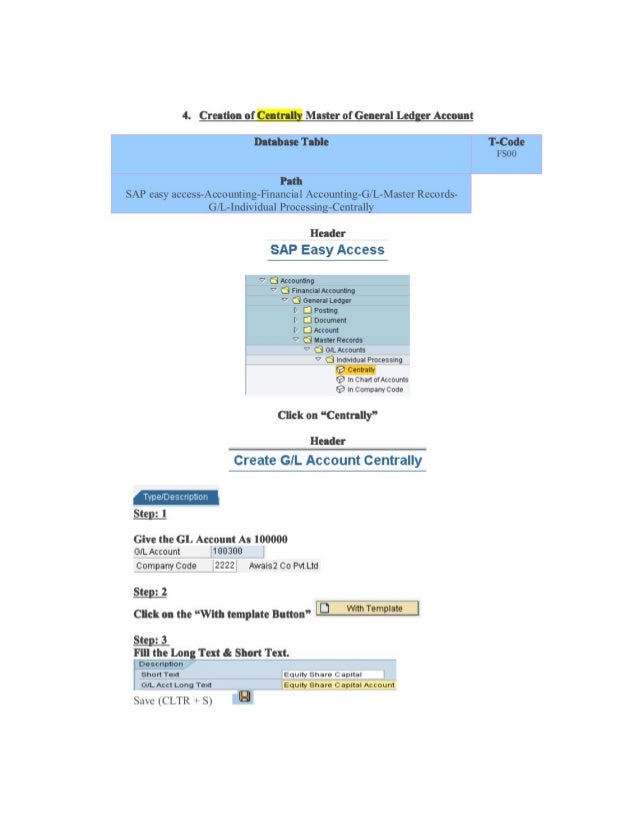 Sap New Gl Configuration