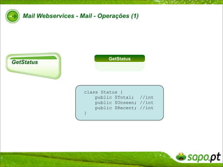 SAPO Mail WebServices