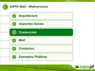 SAPO Mail WebServices