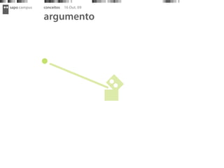 sapo campus   conceitos   16 Out. 09

              argumento
 