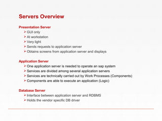 Sap overview | PPT