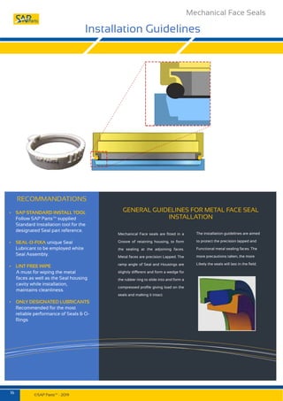 Get Mechanical Face Seals in Pune,India