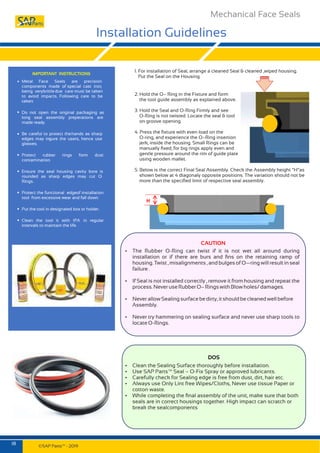 Get Mechanical Face Seals in Pune,India
