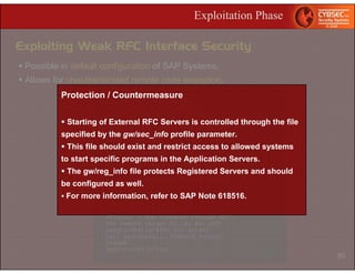 Sap penetration testing_defense_in_depth | PDF