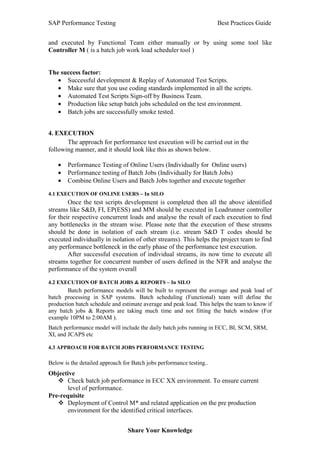 Sap performance testing best practice guidev1 0-130121141448-phpapp02 | PDF