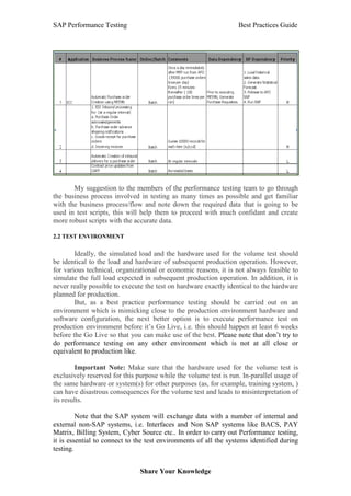 Sap performance testing best practice guidev1 0-130121141448-phpapp02 | PDF