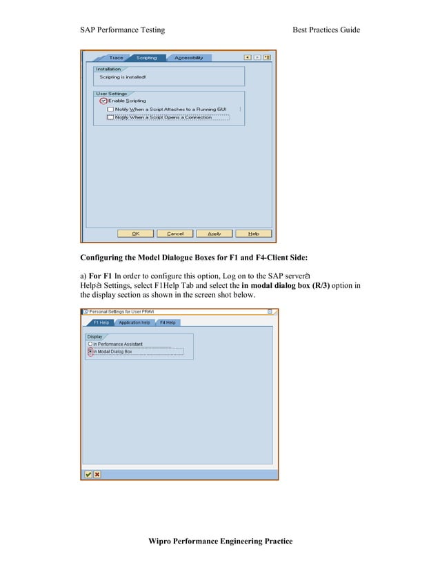 SAP Performance Testing Best Practice Guide V1 0