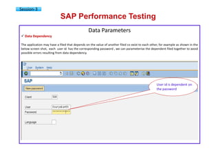 SAP performance testing & engineering courseware v01 | PDF