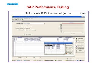 SAP performance testing & engineering courseware v01 | PDF