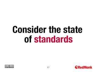 222
2
Consider the state
of standards
 