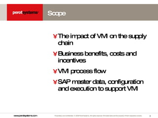 Sapphire Rishel Improve Supply Chain Efficiency With Vendor Managed ...