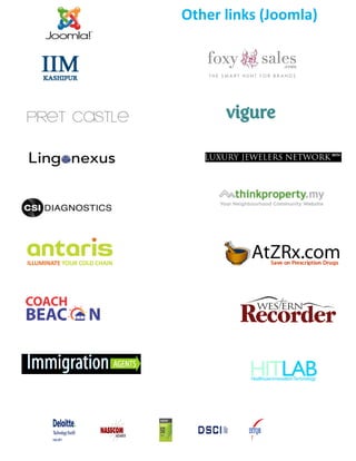 Other links (Joomla)
 